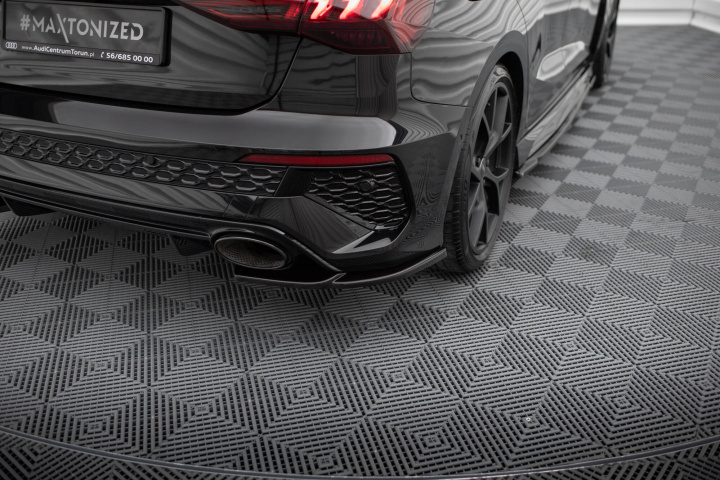 Audi RS3 Sportback 8Y 2020+ Bakre Sidoextensions V.1 Maxton Design i gruppen Välj bilmodell / Audi / A3 - S3 - RS3 (8Y) 2020+ / Styling hos DDESIGN Scandinavia AB (AU-RS3-8Y-RSD1G)