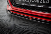 Audi RS4 B9 Facelift 2019+ Frontläpp / Frontsplitter V.1 Maxton Design