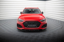 Audi RS4 B9 Facelift 2019+ Frontläpp / Frontsplitter V.2 Maxton Design