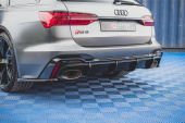 Audi RS6 / RS7 C8 2019+ Diffuser (För modeller med Dragkrok) Maxton Design