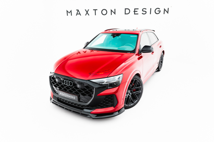 Audi RSQ8 Mk1 Facelift 2023- Frontsplitter Maxton Design i gruppen Välj bilmodell / Audi / Q8 - SQ8 - RS Q8 2018+ hos DDESIGN Scandinavia AB (AU-RSQ8-1F-FD1G-FD1RG)