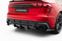 Audi RSQ8 Mk1 Facelift 2023- Bakre Splitter (med Splitters) Maxton Design