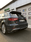 Audi S3 8V Facelift 2017-2020 Bakre Sidoextensions Maxton Design