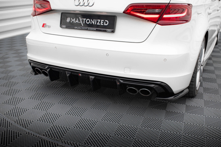 Audi S3 Sportback 8V 2013-2016 Bakre Diffuser Maxton Design i gruppen Välj bilmodell / Audi / A3 - S3 - RS3 (8V) 2012-2019 / Styling hos DDESIGN Scandinavia AB (AU-S3-8V-SB-RS1GOO_OO)