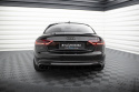 Audi S5 / A5 S-Line Coupé / Cab 8T 2007-2011 Diffuser V.1 (Dubbla utblås på vänster sida) Maxton Design