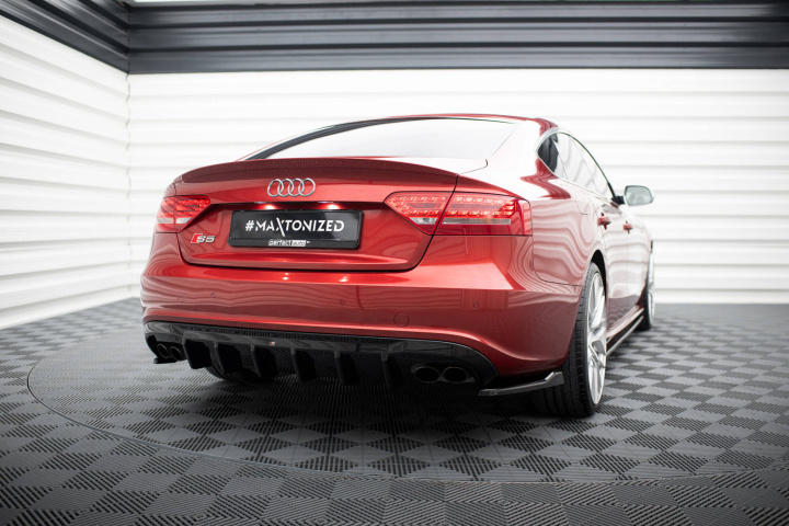 Audi S5 Sportback 8T 2007-2011 Bakre Diffuser Maxton Design i gruppen Välj bilmodell / Audi / A5 - S5 - RS5 (8T/8F) 2008-2016 / Styling hos DDESIGN Scandinavia AB (AU-S5-1-SB-RS1GOO_OO)