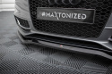 Audi S5 / A5 S-Line 8T Facelift 2011-2016 Frontläpp / Frontsplitter V.4 Maxton Design