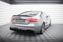 Audi S5 / A5 S-Line Coupé 8T Facelift 2011-2016 Diffuser V.1 (Dubbla utblås på vänster sida) Maxton Design
