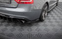 Audi S5 / A5 S-Line Coupé 8T Facelift 2011-2016 Bakre Sidoextensions V.2 Maxton Design