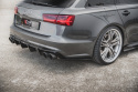 Audi S6 / A6 S-Line C7 2014-2017 Bakre Sido Splitters Facelift Maxton Design