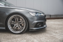 Audi S6 & A6 S-Line C7 Facelift 2014-2017 Frontsplitter V.1 Maxton Design