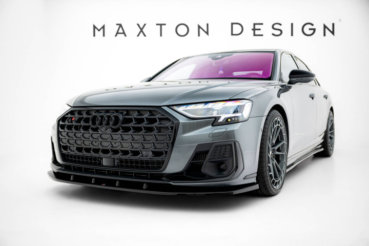 Audi S8 / A8 S-Line D5 Facelift 2021+ Frontsplitter / Frontläpp V.1 Maxton Design i gruppen Välj bilmodell / Audi / A8 - S8 (D5) 2019+ hos DDESIGN Scandinavia AB (AU-S8-D5F-FD1G)