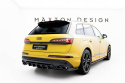 Audi SQ7 Mk2 (4M) Facelift 2019-2023 Bakre Splitter (Med Splitters) Maxton Design