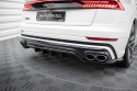 Audi SQ8 Mk1 2019-2023 Bakre Splitter / Diffuser med Splitters Maxton Design