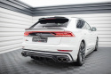 Audi SQ8 Mk1 2019-2023 Bakre Splitter / Diffuser med Splitters Maxton Design