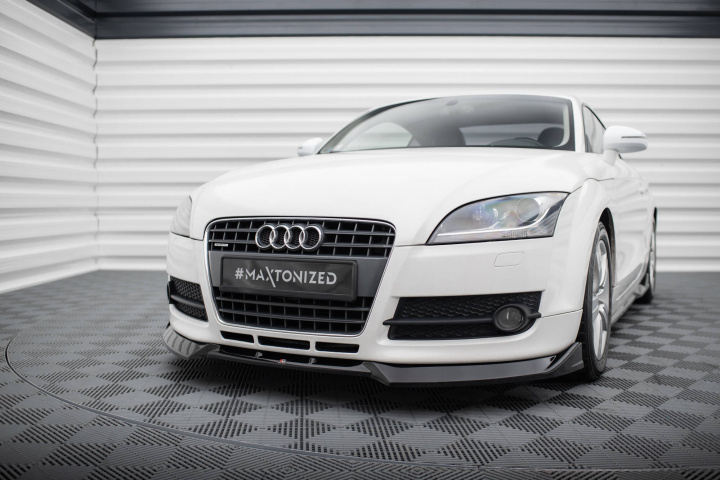 Audi TT 8J 2006-2010 Frontsplitter V.3 Maxton Design i gruppen Välj bilmodell / Audi / TT (8J) 2006-2014 & TT (8S) 2014+ / Styling / Frontläppar hos DDESIGN Scandinavia AB (AU-TT-2-FD3G)