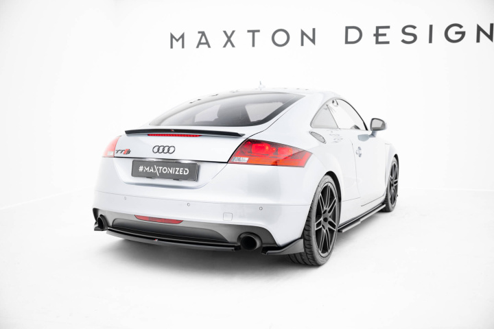 Audi TT S-Line 8J Facelift 2006-2013 Bakre Splitter for Maxton Design i gruppen Välj bilmodell / Audi / TT (8J) 2006-2014 & TT (8S) 2014+ / Styling hos DDESIGN Scandinavia AB (AU-TT-2-SLINE-RD1G)