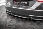 Audi TT S-Line 8S 2014-2018 Diffuser Med Splitters Maxton Design