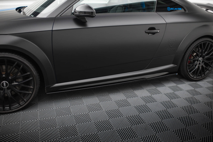 Audi TT S 8S Facelift 2018-2023 Sidokjolar / Sidoextensions Maxton Design i gruppen Välj bilmodell / Audi / TT (8J) 2006-2014 & TT (8S) 2014+ / Styling hos DDESIGN Scandinavia AB (AU-TT-3F-S-SD1G)