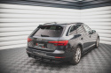 Audi A4 B9 2015- 2019 Street Pro Bakre Diffuser Röd Maxton Design