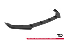Audi A5 F5 Facelift 2019-2024 Street Pro Frontläpp / Frontsplitter + Flaps Svart/Röd + Blanka Flaps Maxton Design