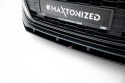 Audi A5 F5 Facelift 2019-2024 Street Pro Frontläpp / Frontsplitter Svart/Röd Maxton Design