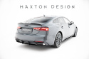Audi A5 F5 Facelift 2019-2024 Street Pro Bakre Diffuser Svart/Röd Maxton Design