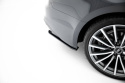Audi A5 F5 Facelift 2019-2024 Street Pro Bakre Diffuser Svart/Röd Maxton Design