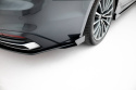 Audi A5 F5 Facelift 2019-2024 Street Pro Bakre Diffuser + Flaps Svart/Röd + Blanka Flaps Maxton Design