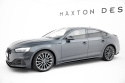 Audi A5 Sportback F5 Facelift 2019-2024 Street Pro Sidoextensions Svart/Röd Maxton Design