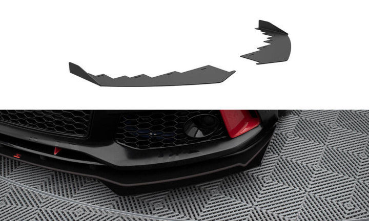 Audi A7 RS7 Look C7 2010-2014 Främre Splitters Maxton Design i gruppen Välj bilmodell / Audi / A7 - S7 - RS7 (4G8) 2010-2018 / Styling hos DDESIGN Scandinavia AB (AUA7C7RS7LOOKCNC-FSF1G)