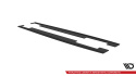 Audi A7 (RS7 Look) C7 2010-2014 Street Pro Sidoextensions Svart/Röd Maxton Design