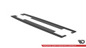 Audi A7 (RS7 Look) C7 2010-2014 Street Pro Sidoextensions Svart/Röd Maxton Design