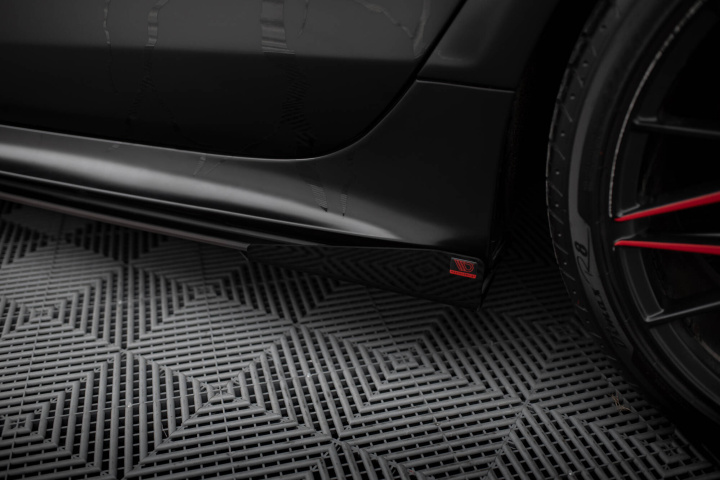 Audi A7 RS7 Look C7 2010-2014 Flaps till Splitter Maxton Design i gruppen Välj bilmodell / Audi / A7 - S7 - RS7 (4G8) 2010-2018 / Styling hos DDESIGN Scandinavia AB (AUA7C7RS7LOOKCNC-SF1G)