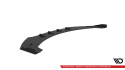 Audi A7 (RS7 Look) C7 2010-2014 Street Pro Frontläpp / Frontsplitter + Flaps Svart/Röd + Blanka Flaps Maxton Design
