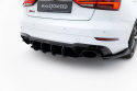 Audi RS3 Sedan 8V Facelift 2016-2020 Street Pro Bakre Diffuser V.2 Maxton Design