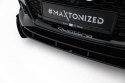Audi RS5 Coupe / Sportback F5 2017-2019 Street Pro Frontsplitter / Frontläpp + Splitters Maxton Design