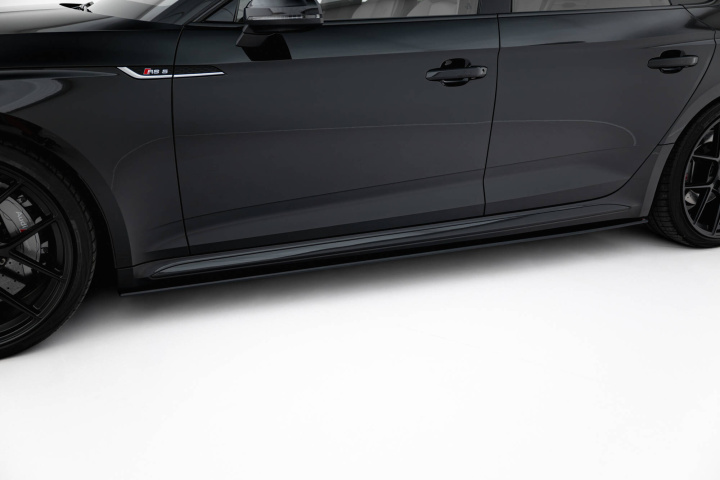 Audi RS5 Sportback F5 2017-2019 Street Pro Sidoextensions Maxton Design i gruppen Välj bilmodell / Audi / A5 - S5 - RS5 (F5) 2016+ / Styling hos DDESIGN Scandinavia AB (AURS52SBCNC-SD1BRB)