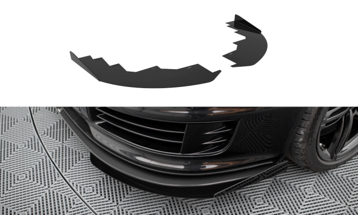 Audi RS6 Avant C6 2007-2010 Add-On Splitters Maxton Design i gruppen Välj bilmodell / Audi / A6 - S6 - RS6 (C6) 2004-2011 / Styling hos DDESIGN Scandinavia AB (AURS6C6CNC-FSF1G)