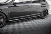Audi RS6 Avant C6 2007-2010 Add-On Splitters Maxton Design