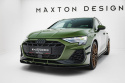 Audi S3 Sportback / A3 S-line Sportback 8Y Facelift 2024+ Street Pro Frontsplitter / Frontläpp Maxton Design