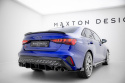 Audi S3 Sedan 8Y Facelift 2024+ Street Pro Bakre Sidoextensions + Splitters Maxton Design