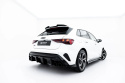 Audi S3 Sportback 8Y Facelift 2024- Diffuser med Utblås Imitationer Maxton Design