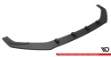 Audi A5 S-Line / S5 Coupe / Sportback F5 2017-2019 Street Pro Frontläpp / Frontsplitter Svart/Röd Maxton Design