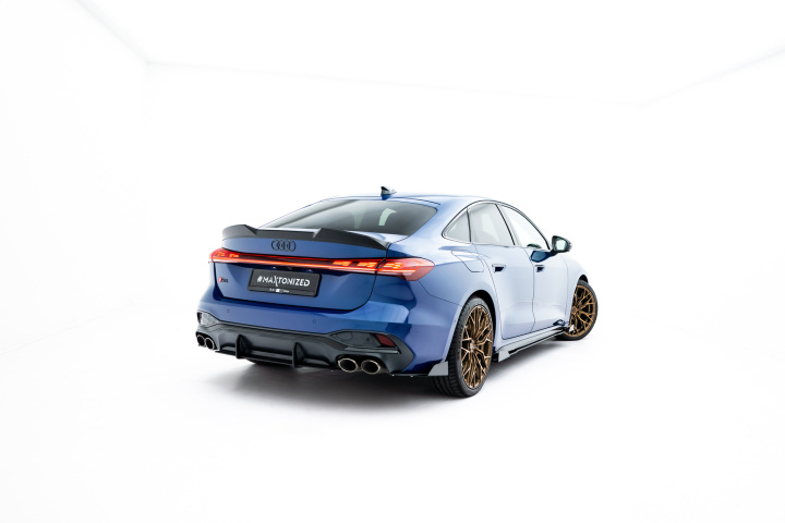 Audi S5 Sedan / Avant B10 2024- Street Pro Bakre Diffuser Maxton Design i gruppen Välj bilmodell / Audi / A5 - S5 - RS5 (B10) 2024+ hos DDESIGN Scandinavia AB (AUS53CNC-RS1B-BRBI)