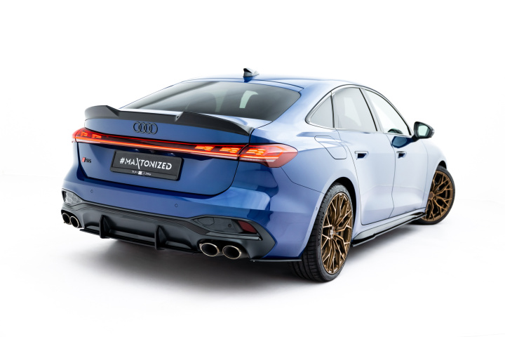 Audi S5 Sedan / Avant B10 2024- Street Pro Bakre Sidoextensions Maxton Design i gruppen Välj bilmodell / Audi / A5 - S5 - RS5 (B10) 2024+ hos DDESIGN Scandinavia AB (AUS53CNC-RSD1B)