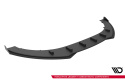 Audi TT S / TT S-Line 8J Facelift 2006-2013 Street Pro Frontläpp / Frontsplitter + Flaps Svart/Röd + Blanka Flaps Maxton Design
