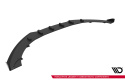 Audi TT S / TT S-Line 8J Facelift 2006-2013 Street Pro Frontläpp / Frontsplitter + Flaps Svart/Röd + Blanka Flaps Maxton Design