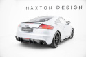 Audi TT S-Line 8J Facelift 2006-2013 Street Pro Bakre Diffuser Röd Maxton Design