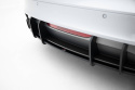 Audi TT S-Line 8J Facelift 2006-2013 Street Pro Bakre Diffuser Röd Maxton Design